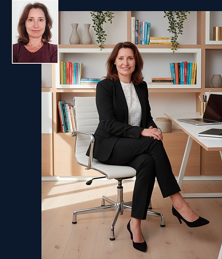 Ukázka AI business portrétu muže