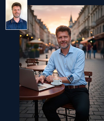 Profesionální LinkedIn fotografie ženy