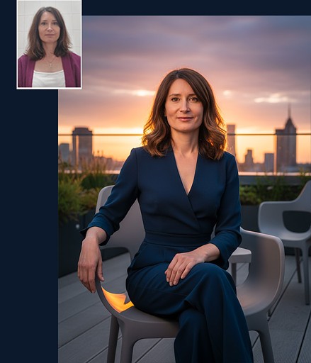 AI portrét muže v business oblečení